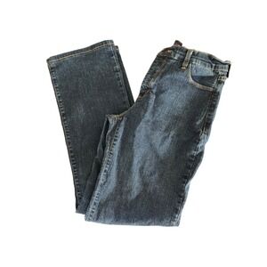 NYDJ Not Your Daughter's Jeans Women's Size 10 Blue Stretch Denim Straight Leg